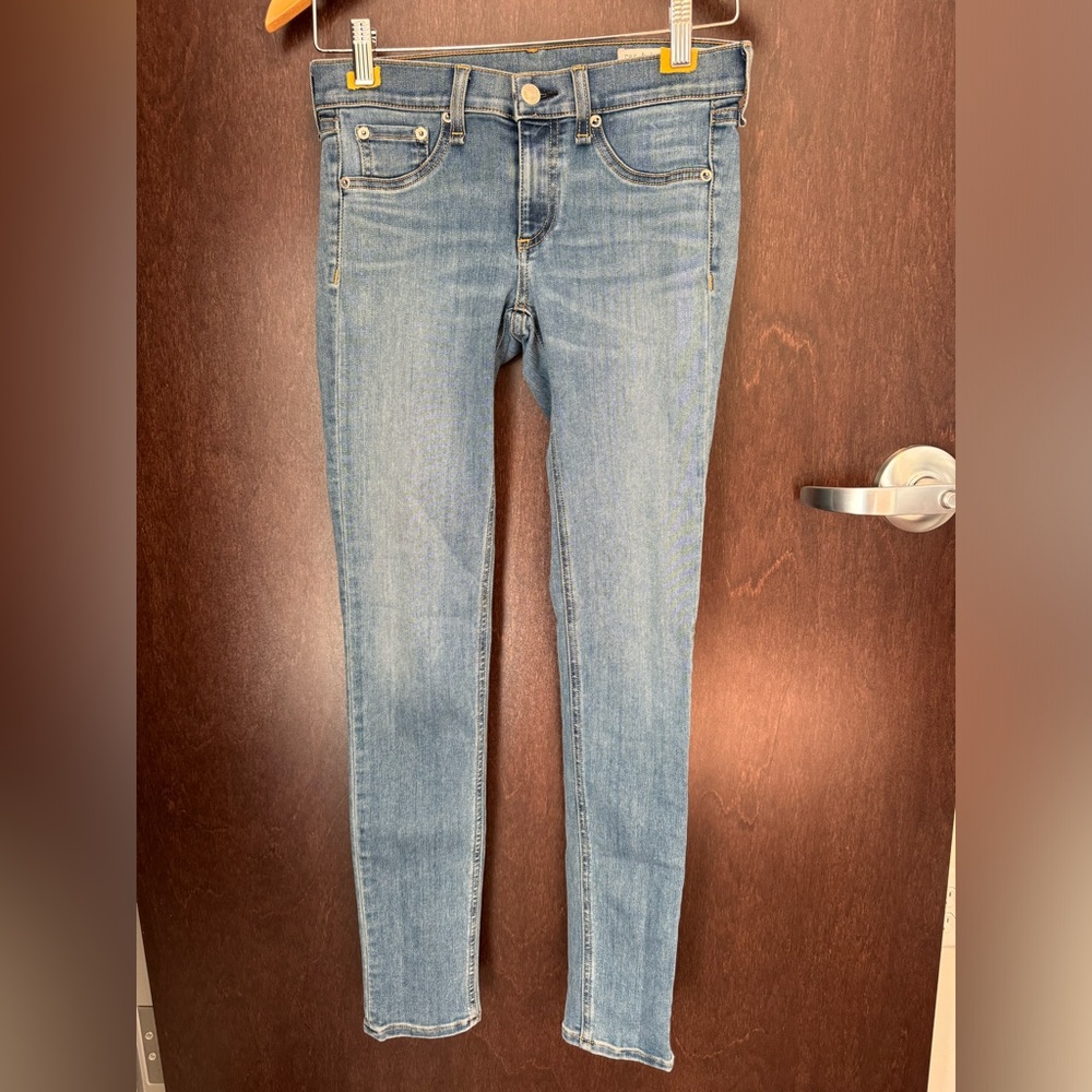 RAG & BONE Blue Jeans Womens 26 Skinny Fit